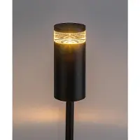 Rabalux Lampe de jardin anthracite à planter, modèle Tornio, pour ampoule GU10, référence 77071