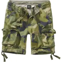 Brandit Pantalon cargo beige / gris foncé / vert clair