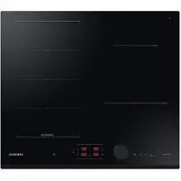 Samsung Table de cuisson à induction NZ64B6058GK Flex Zone Plus avec 4 zones