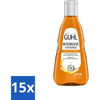 Guhl Shampooing - Fermeté intense - 250 ml - Pack avantage - 15 pièces