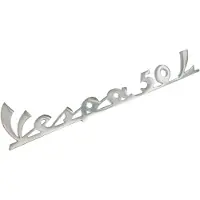 Cif Emblème Heck pour Vespa 50cc, modèle L, longueur 155 mm, en aluminium