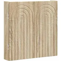vidaXL Armoire pour jeu de fléchettes ALKMAAR, chêne Sonoma, 52,5 x 10,5 x 53,5 cm