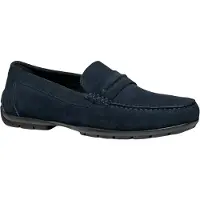 Geox Chaussons pour hommes, modèle U Moner W 2FIT, couleur bleu, taille 43 EU