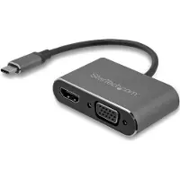 StarTech.com .com Adaptateur multiport AV numérique USB-C - VGA et HDMI
