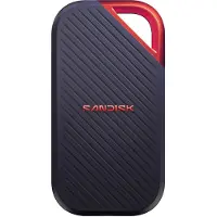 SanDisk Extreme PRO Portable SSD (V3) 2 To USB Type-C Marine, Rouge