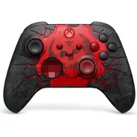 Microsoft Manette sans fil Gears of War E-Day Limited Edition Noir et Rouge pour Xbox