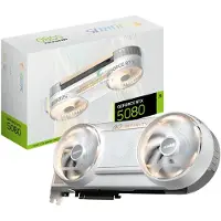 Gigabyte AORUS GeForce RTX 5080 INFINITY WOOD (16 Go, GDDR7), Carte graphique, Blanc