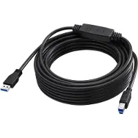 Vision Câble Usb-a Vers Usb-b Tc 10musb3.0+/bl