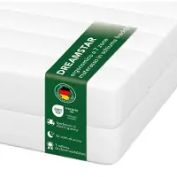 Dreamstar Matelas ergonomique 7 zones en mousse froide | 160 x 200 cm | 11cm | H2 & H3 | Easy Flex