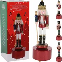 Koopman Casse-noix de Noël boîte 22,5 x 8 cm 1 pièce