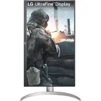 LG 27UP650-W (3840 x 2160 pixels, 27"), Moniteur, Argent