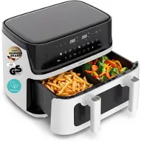 Medion MD100057 Friteuse à air chaud Flex M noir/blanc, Friteuse, Blanc