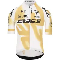 Q36.5 Gregarius Pro Team Off-road Short Sleeve Jersey Blanc L Homme