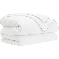 vidaXL Couette quatre saisons blanche 200 x 200 cm en fibre de bambou