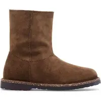Birkenstock Bottines Uppsala Zip Shearling Suede Leather Narrow
