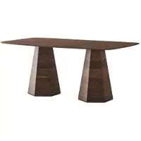 JVmoebel Table de salle à manger moderne, couleur marron, élégante, table de cuisine, table en bois, meuble