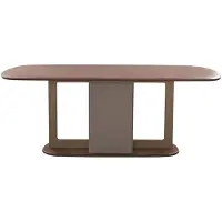 JVmoebel Table à manger confortable, spacieuse, grande, belle, de style moderne, de couleur grise