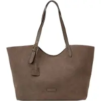 Marc O'Polo Cuir sac shopper sac à épaule Palma Shopper Faded Brown brun