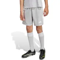 Adidas Garçons, Bas de sport, graue Kindershorts der Tiro League (140), Blanc, Gris