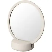 Dripio Miroir de maquillage, grossissement 5x, en céramique/silicone, 9x17 cm