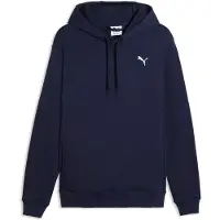 Puma Hommes, Pull-over, M TAD ESSENTIALS French Terry Hoodie, Bleu, (L)