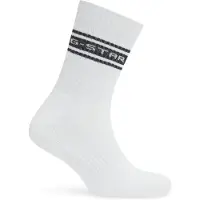 G-Star Lot de 3 chaussettes à logo - Blanc - Hommes