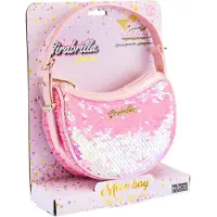 Nice GIRABRILLA : Pochette élégante et raffinée, forme demi-lune