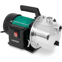 Vonroc Pompe de jardin - pompe à eau - 1300W - 5000 l/h | acier inoxydable