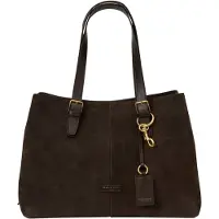 Marc O'Polo Cuir sac shopper sac à épaule Phillis Shopper Burnt Coffee marron foncé