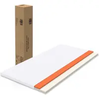 Kein Hersteller Matelas confortable H3, 5 cm, lavable, en mousse, OEKO-TEX, dimensions 180x200