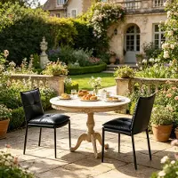 Kein Hersteller Fauteuil pour salon, chaise pour salle à manger au design moderne, fauteuil confortable, chaise polyvalente (uniquement disponible en lot de 2). Couleur : noir
