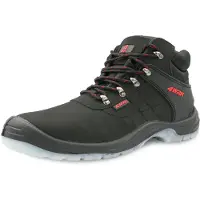 4WRK Chaussures de sécurité - Chaussures de travail 39 - Chaussures de sécurité S3 - Embout en acier - AVIOR S3 Noir