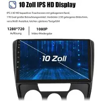 Insta24 Autoradio pour Skoda Octavia II (2008-2013), système Android 15, écran tactile 10 pouces, GPS, Carplay, DAB+, USB, 2 DIN, Bluetooth, Wi-Fi, 2 Go de RAM, 64 Go de stockage