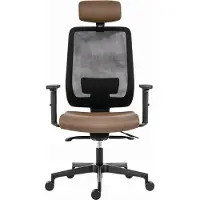 Powerton Office fauteuil ergonomique Lucie, Beige