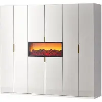 Xl Moebel Gmbh Armoire élégante, offrant un grand espace de rangement et dotée d'un design moderne