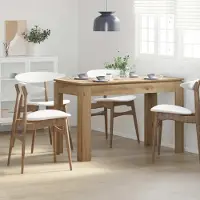 Merkloos Table en chêne de style minimaliste
