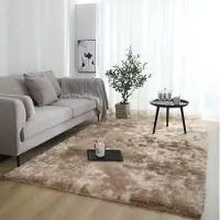 Merkloos Tapis de sol moderne "Tie Dye" de 140 x 200 cm, en microfibre