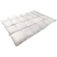 Merkloos Couverture en coton naturel, dimensions 155 x 220 cm