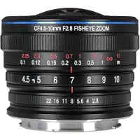 Laowa Objectif zoom Fisheye 4.5-10 mm f/2.8 CF Noir pour Monture L Mount