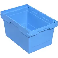 Allit Boîte de rangement F400 Ship 273 en PP bleu