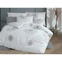 Brotex® Lin coton français 240x200,70x90 Francis blanc