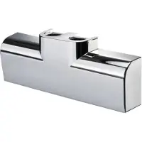 Oventrop Capot de design pour Multiblock-T, forme angulaire, blanc