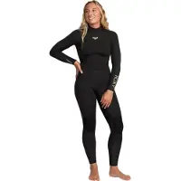Roxy Combinaison En Néoprène à Manches Longues Et Fermeture éclair Dans Le Dos Pour Femme Prologue 4/3 Mm
