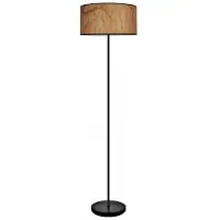 Dripio Lampe sur pied modèle Papyrus, noire, en métal, dimensions : 162 x 40 x 40 cm, douille E27