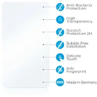 Upscreen Protection Antibactérien, Film de protection pour smartwatch, Transparent