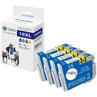 Epson 14803 Druckerpatronen 4er Set für Epson 18XL/ T1816 BK/C/M/Y