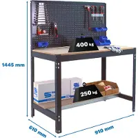 Simon Rack Simonwork (bancos De Trabajo) Établi Bt2 1445x910x610 Mm