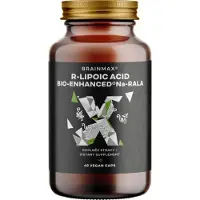 BrainMax BrainMaxEnhanced Na-RALA, acide lipoïque actif, 60 gélules végétales