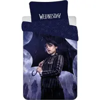 Cofi1453® Wednesday Rain linge de lit douillet en coton, 140x200 cm & 70x90 cm