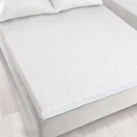 Darymex Drap-housse 150x205 Tulipan_6 blanc (K11)